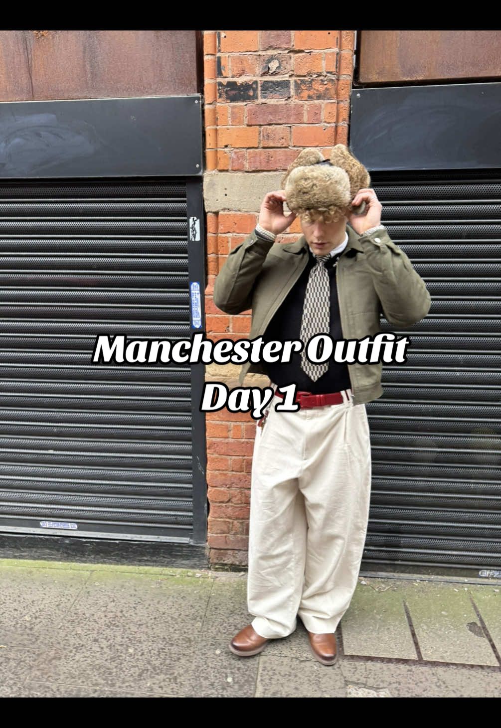 Manchester outfit day 1🚶🏼 #outfit #fashion #grwm #OOTD #zara #manchester #fashioninspo #oufitinspo #streetwear #steady #staysteady #outfitnispiration #fyp