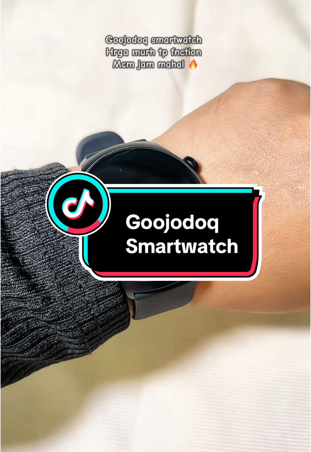 #goojodoqsmartwatch  #goojodoqsmartwatchtouchscreenwaterproof  #goojodoqsmartwatch  #tiktokaffiliate 
