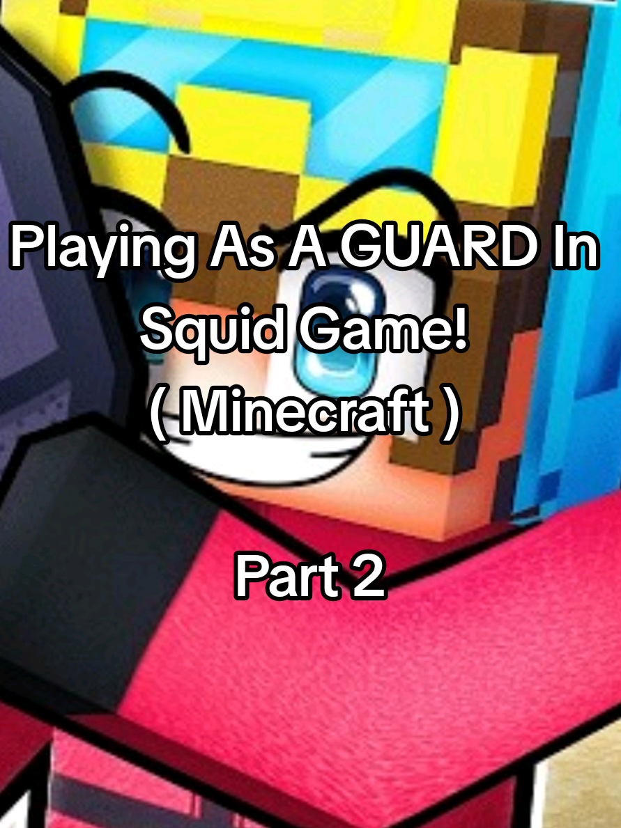 Playing As A GUARD In Squid Game! ( Minecraft )  ( Part 2/4 )  ( Credit: Nico )  #nico#cash#Minecraft#roleplay#fyp#squidgame
