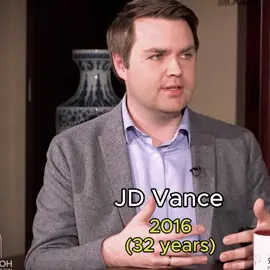 JD Vance's past and present appearance #2025🇺🇸 