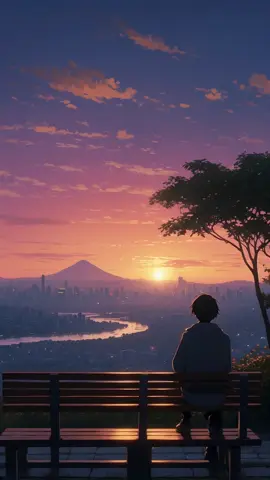 Even the darkest clouds can’t hide the beauty of the sky. Keep looking forward—your sunset moment is coming. #AnimeLiveWallpaper #SunsetVibes #AestheticAnime #MotivationDaily #DreamBig #SereneScenery #SkyLover #PositiveEnergy #KeepGoing #NeverGiveUp