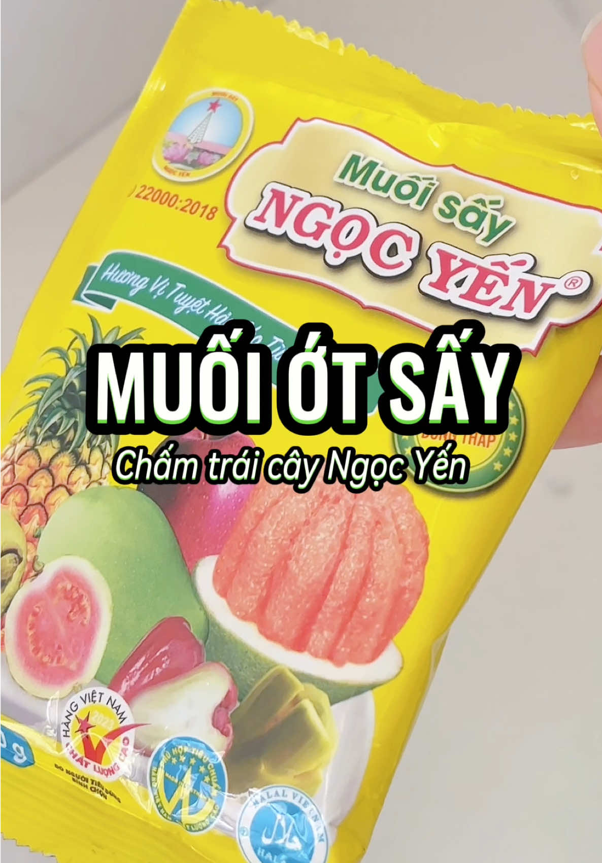 Muối sấy Ngọc Yến đặc sản Đồng Tháp ăn xoài chua siêu dính #review #unboxing #doanvat #xoainon #xoài 