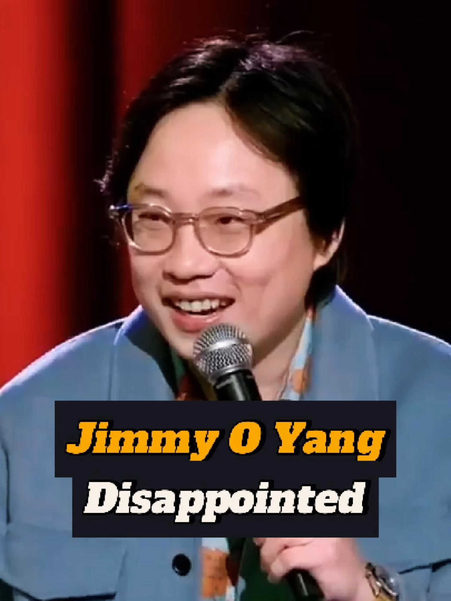 When disappointment hits, but we keep it 💯😂 #jimmyoyang  #standupcomedy #cleancomedy  #asian  #funnyjokes #fyp 