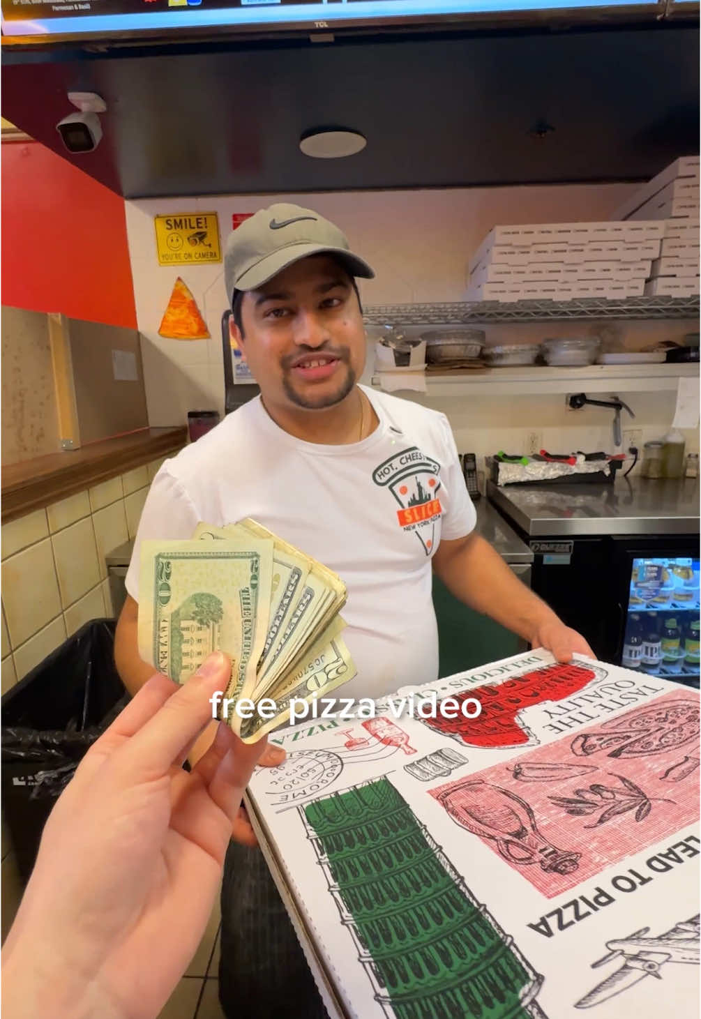 I would’ve taken the $1000 #videography #pizza 