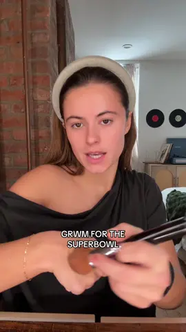 this aged so poorly #grwm #getreadywithme #SuperBowl #eaglesvschiefs 