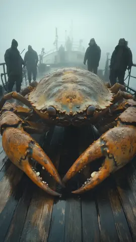 worldest biggest crab caught #scary #creature #monster #crab 