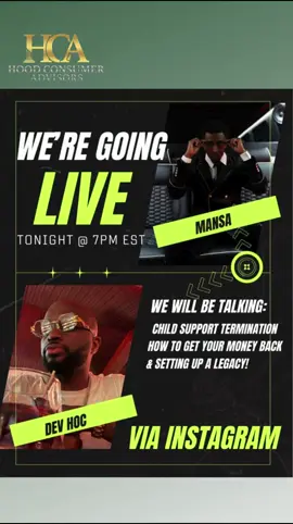 🚨 Going LIVE Tonight with Dev Hoc! 🚨 Tap in with us tonight at 7 PM EST on IG Live. Turn on post notifications so you don’t miss it. - - - #LiveTonight #TapIn #IGLive #LegalGame #levelup #StayReady 🚨 Disclaimer: This information is for educational purposes only and does not constitute legal advice.