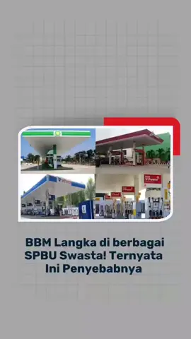 BBM langka di berbagai SPBU swasta! ternyata Ini penyebabnya #bbm #bahanbakarminyak #spbu #spbuswasta #shell #bp #vivo #bbmlangka #fyp #viral #berita 