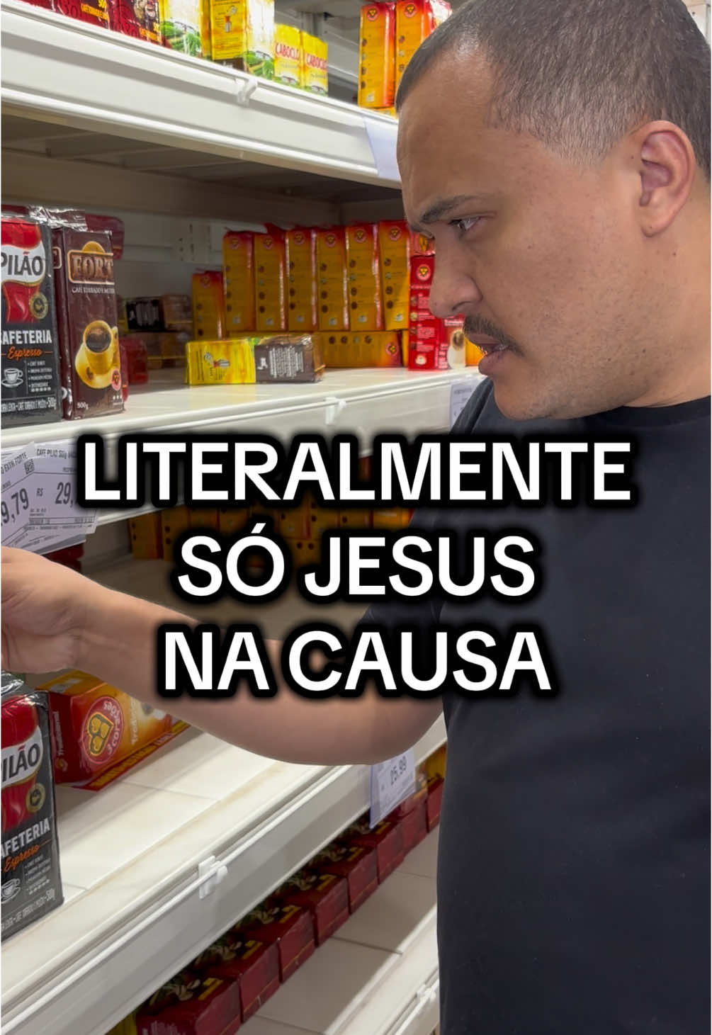 JESUS TÁ NO BARCO! #humortiktok #comedia #piadas #memestiktok #humor #lula #bolsonaro #esquerda #direita #cafe #jesus #crente #cristao #supermercado 