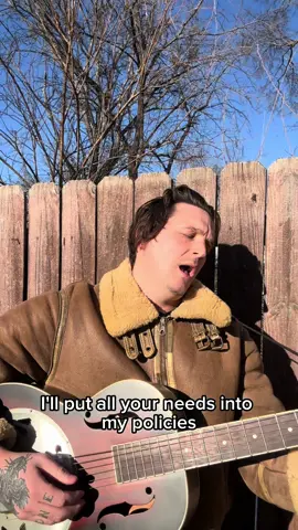 I’ll put all your needs into my policies. #folkmusic #songwriter #singer 