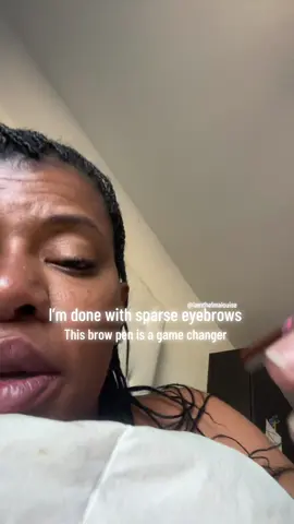 Chile…if you don’t get this brow pen #foryouuu #SelfCare #woke #brows #makeup 