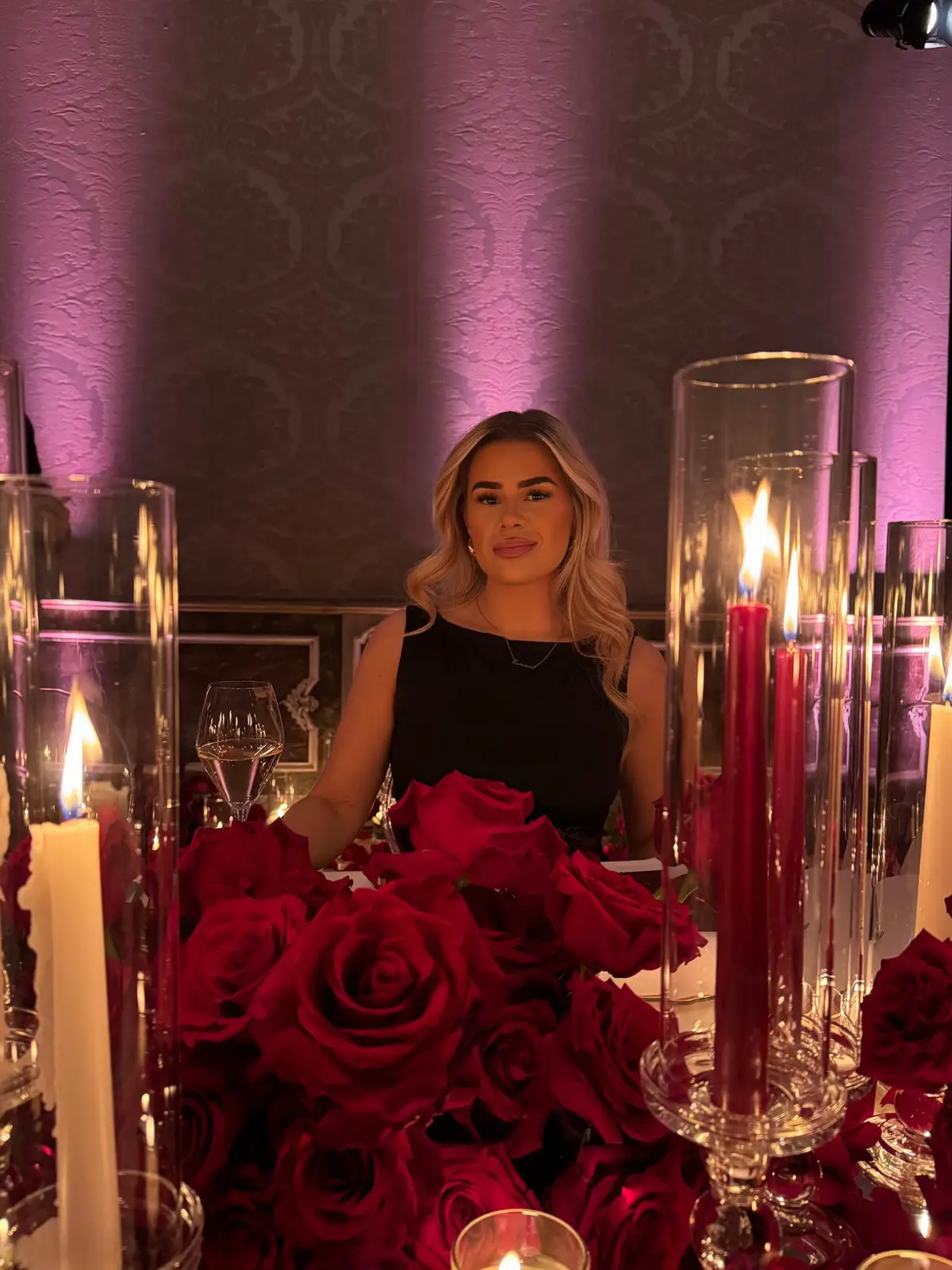 What an evening 🥀💋✨ #fyp 