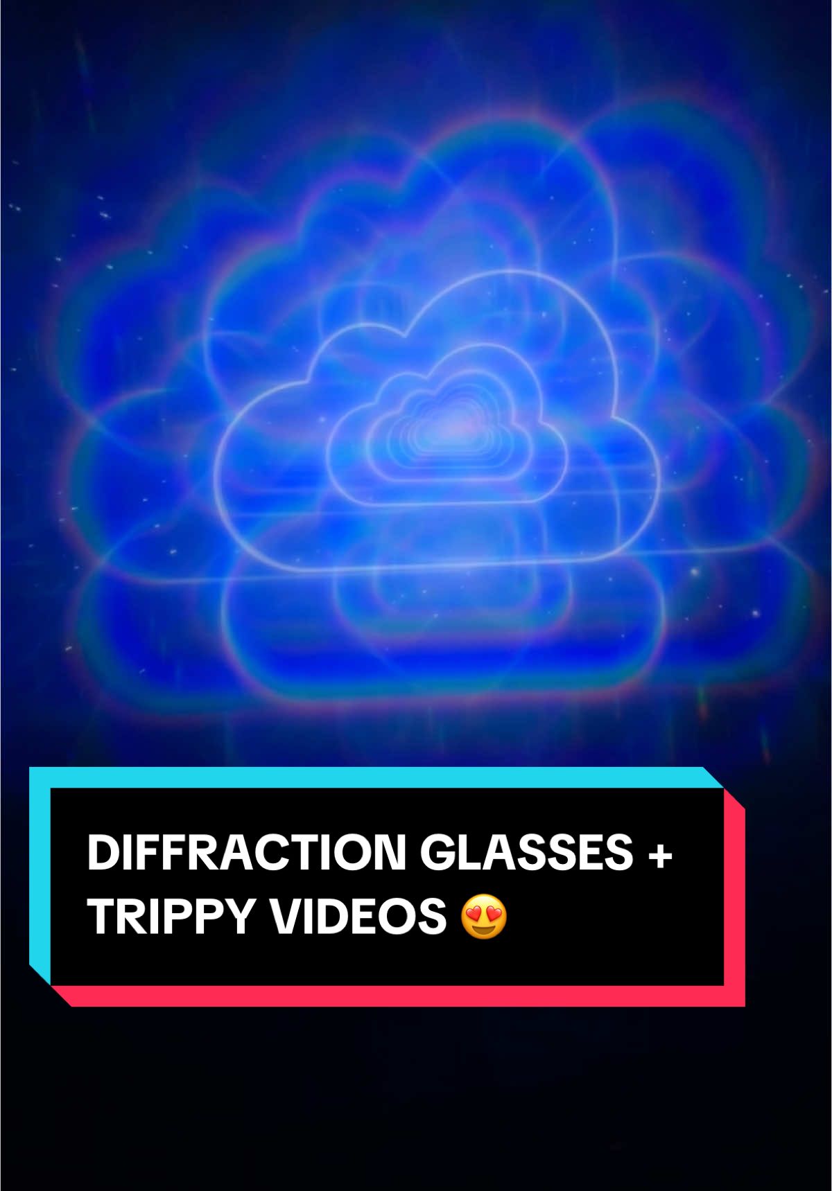 Diffraction glasses>>  #trippyvideos #trippyvisuals #glassestrend #styletips #brokenvideos #tripping #fypviralシ #fypageシ 