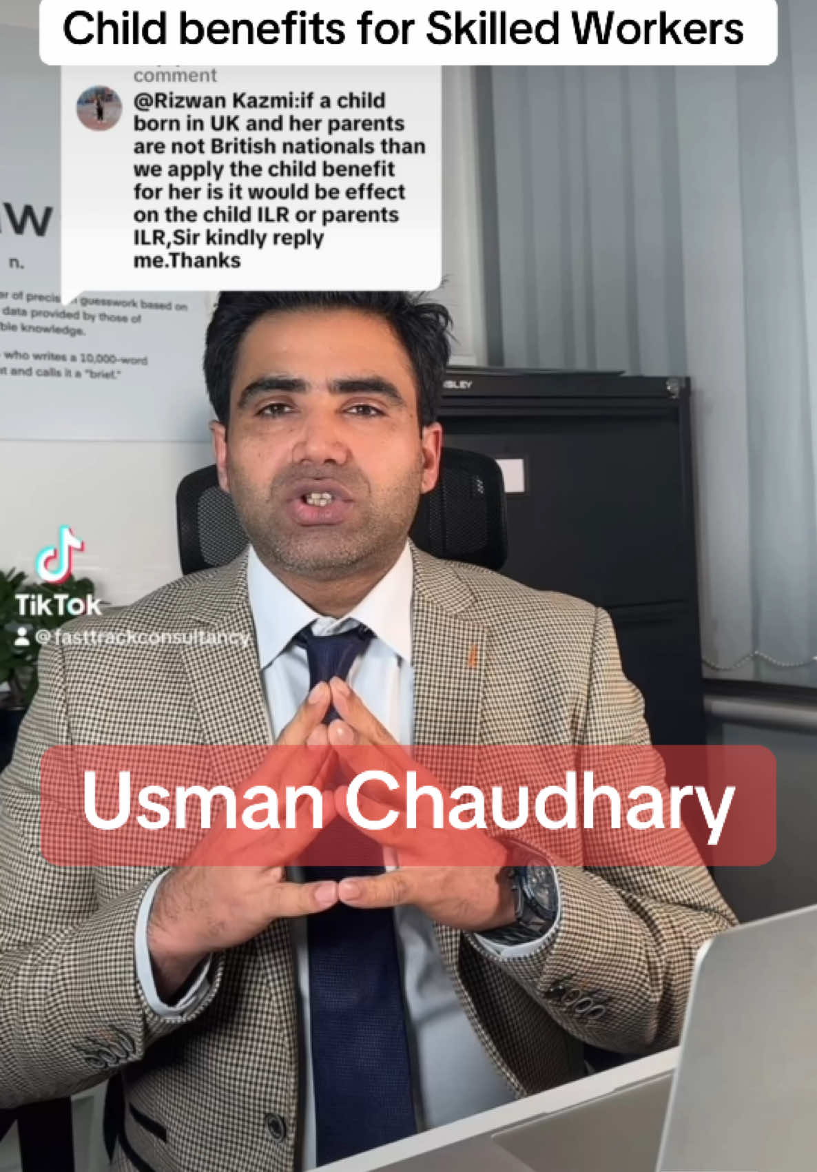 Applying for Child Benefits and Its Impact on ILR Application We discuss how applying for child benefits in the UK can affect the future ILR (Indefinite Leave to Remain) application of your child. We explain that child benefits are a public fund that parents can access to cover the basic necessities of their children under However, those on immigration control, such as skilled worker, student, or dependent visas, are generally not allowed to access public funds, which is stated in their visa conditions. To be eligible for child benefits, at least one parent must have settled in the UK, either through ILR or the European Settlement Scheme's settled status. In some cases, those with pre-settled status may also be eligible. We also mention that there are certain countries with which the UK has mutual agreements, allowing their citizens to access public funds. Overall, if both parents are on point-based visas or under immigration control, they cannot apply for child benefits. #ChildBenefits #ImmigrationControl #VisaConditions #PublicFunds #SettledStatus #PreSettledStatus #MutualAgreements #SkillWorkerVisa #UKImmigration #fasttrackconsultancy #SponsorshipLicense 