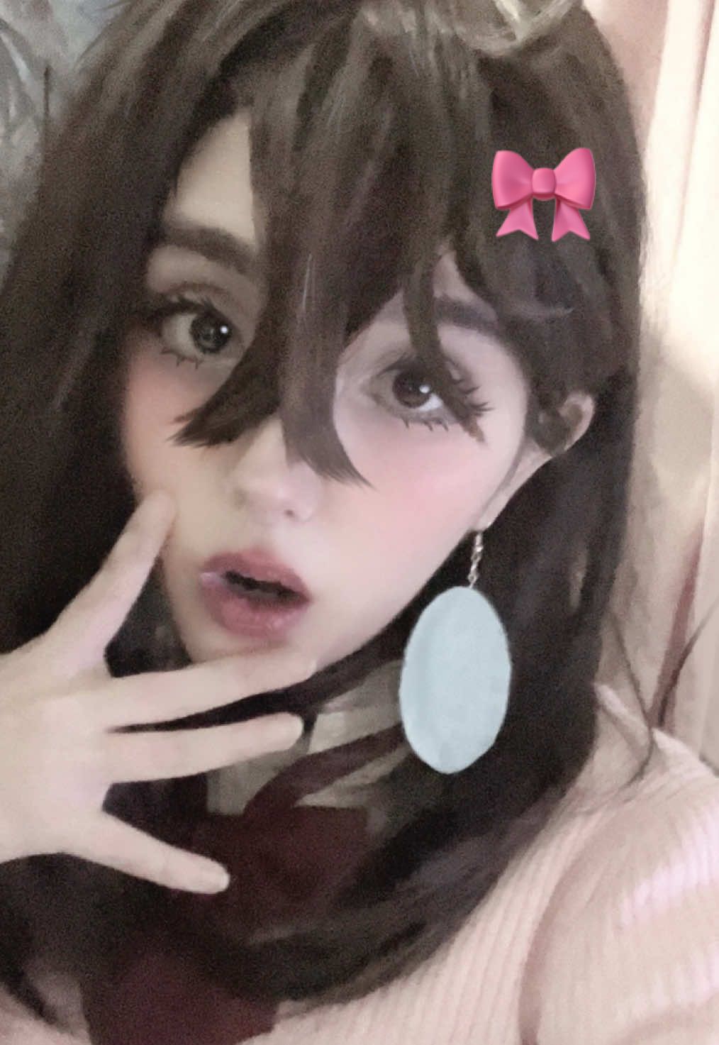 𐔌   .  ⋮ Ayase 👻💗 .ᐟ  ֹ   ₊ ꒱  My second closet cosplay ever :33333 . . . . . #fyp #fypp #cosplay #cutecore🎀🦴🍮🐾 #cutecore #momo #momoayase #ayase #momoayasewig #momoayasecosplay #dandadan #dandadancosplay  #CapCut 