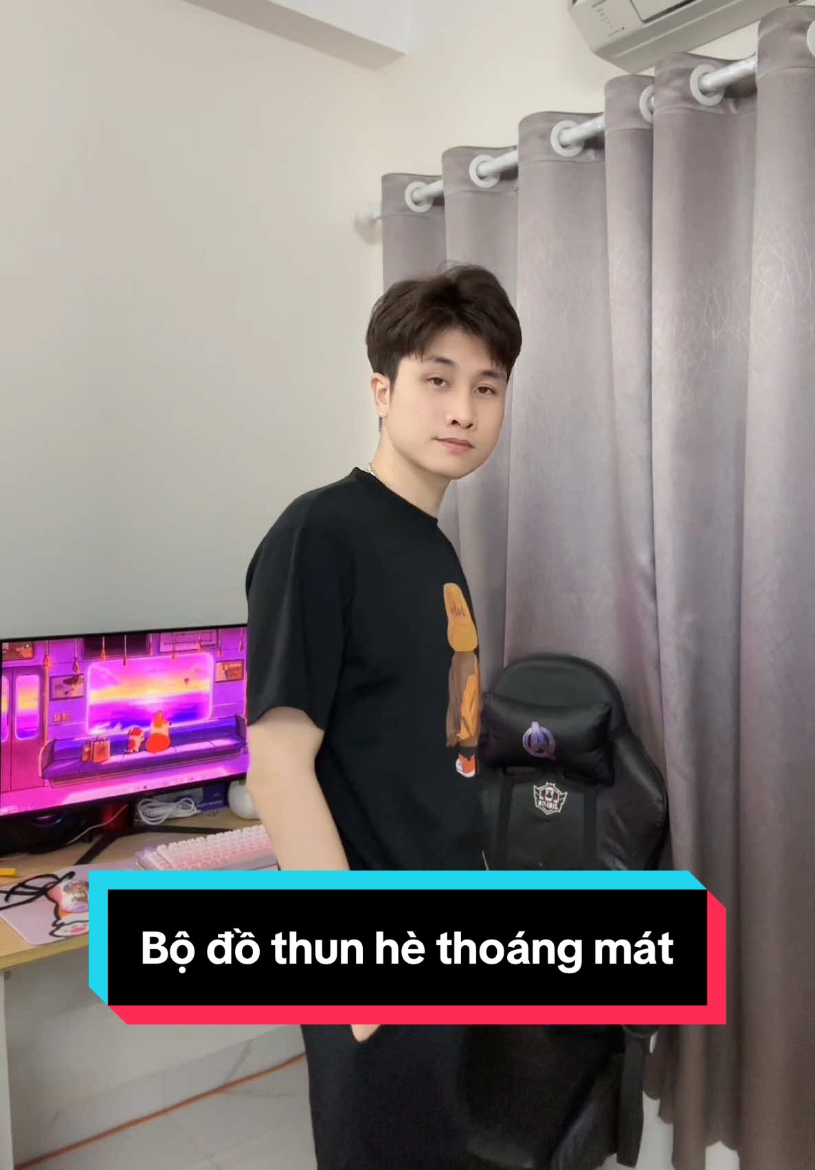 Bộ đồ thun mặc siêu mát trong mùa hè này! #aothun #thoitrang #xh #hnxstudio 