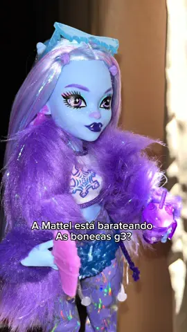 #monsterhigh #monsterhighg3 #mattel #bonecas #bonecas #abbeybominable #abbey #neferadenile #cleodenile #dolls #barbiedoll #abbeyg3 