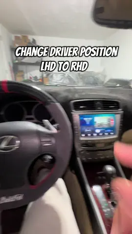 How to change CarPlay driver position from left hand Drive to right hand drive ? ##buildfixcars