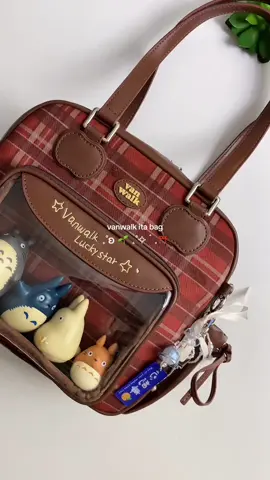Replying to @☘️ new ita bag from vanwalk 🍃🌱🏯🍡 #shoulderbag #shoulderbagforwomen #itabag #bag #vanwalk #ghibli 