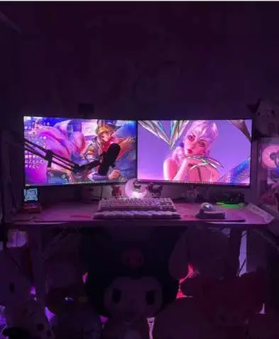 i love my setup sm  #pinkpc #pinkpcsetup #pc #pcsetup #pcsetups #cutecore🎀🦴🍮🐾 #kawaiicore🔪🎀 #kawaii #kawaiiaesthetic #egirl #2020 #GamerGirl #egirlaesthetic #fyp #milkienyan 