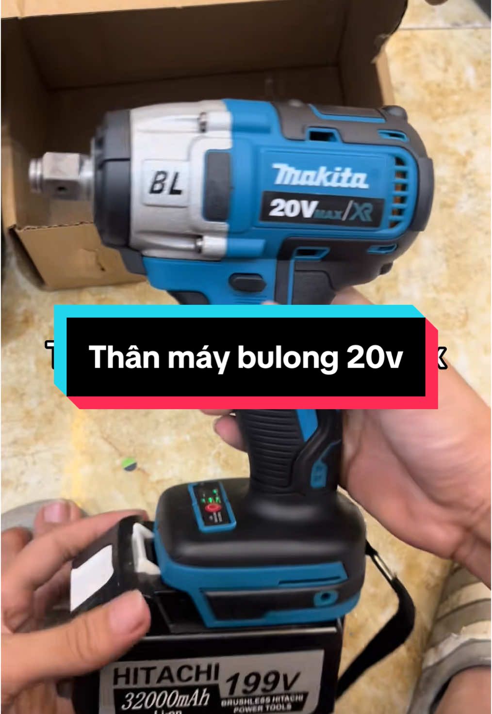 Có bác nào săn được thân máy bulong 20v này chưa #maysietbulong #maykhoanpin #thaánietbulong #sietmakita #xuhuong 