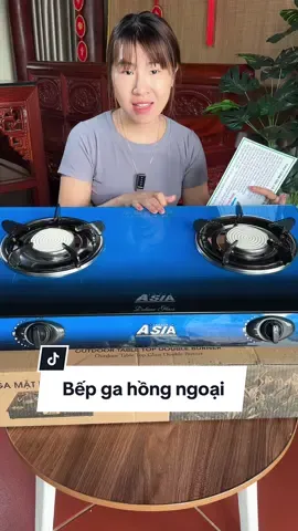 Bếp ga đôi hồng ngoại Asia đang được trợ giá, có voucher là săn liền thôi ạ#bepgadoihongngoai #bepgaasia #asia #xh #tiktokshop #xunnhi 