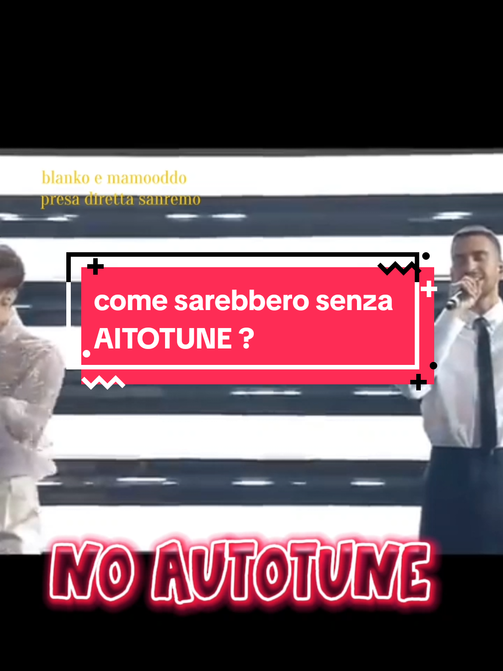 come sarebbero senza sutotune? #musicaitaliana #noautotune #autotune #trap #blanco #blancomahmood 