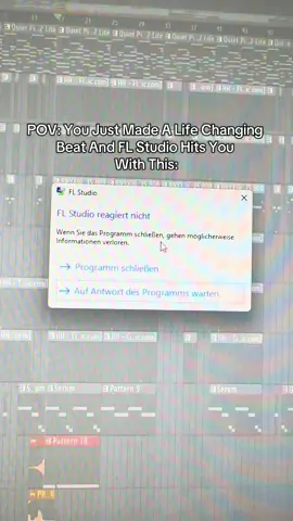 Should have saved it earlier😭🙏 #producer #producertok #flstudio #relatable #crash #beat #fyp 