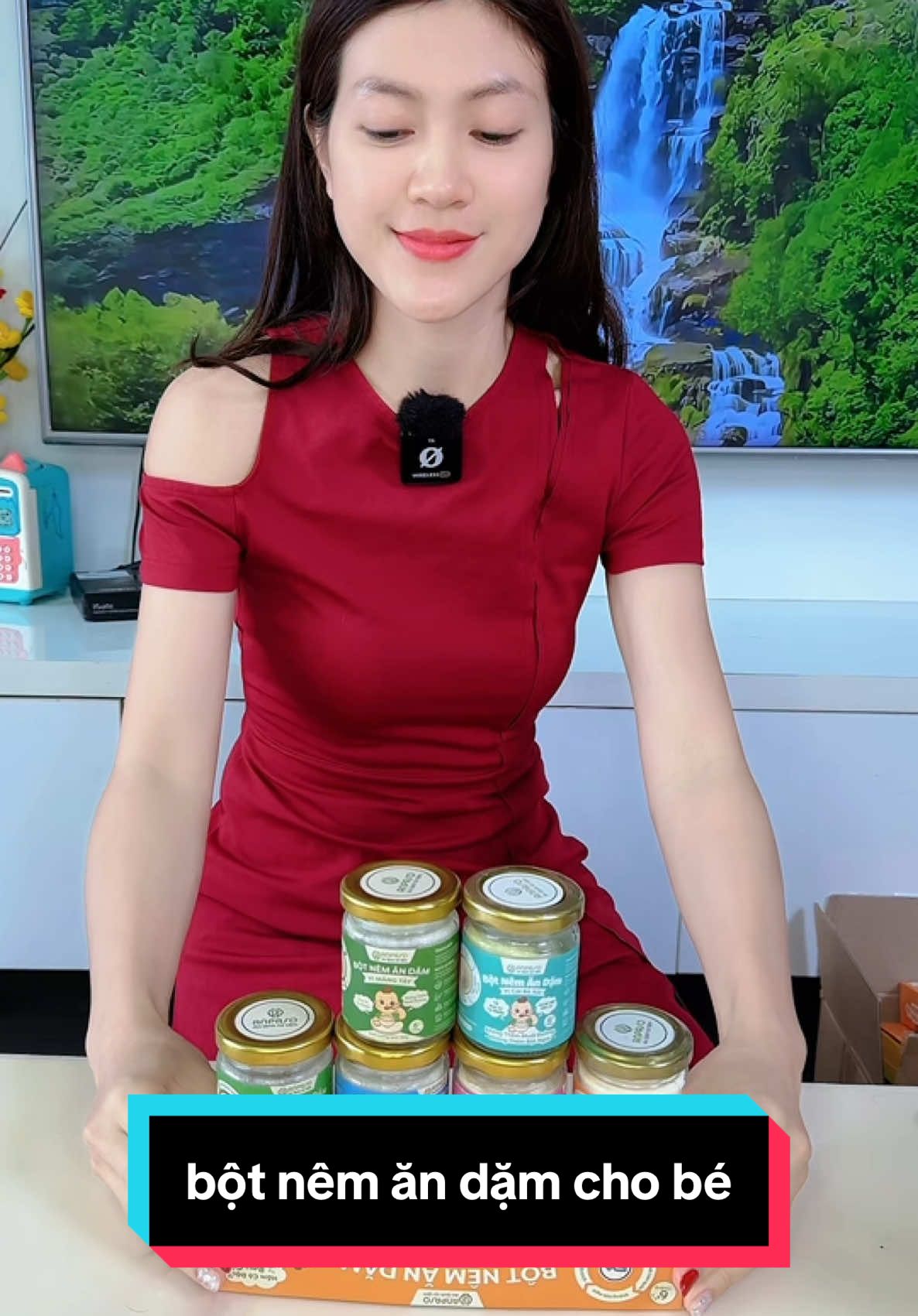 Bột nêm ăn dặm cho bé Hằng dùng yên tâm nha các mom #hangmommy 