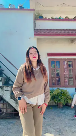 Jab we met😂😂 @@Sabinabasnet11 @Anjali Rayamajhi my sisters 👯‍♀️ #tiktoknepal🇳🇵 #creatorsearchinsights #fypシ゚viral #viralvideo #happymoments 
