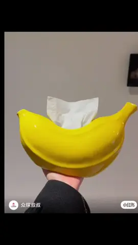 Hộp rút giấy hình chuối 