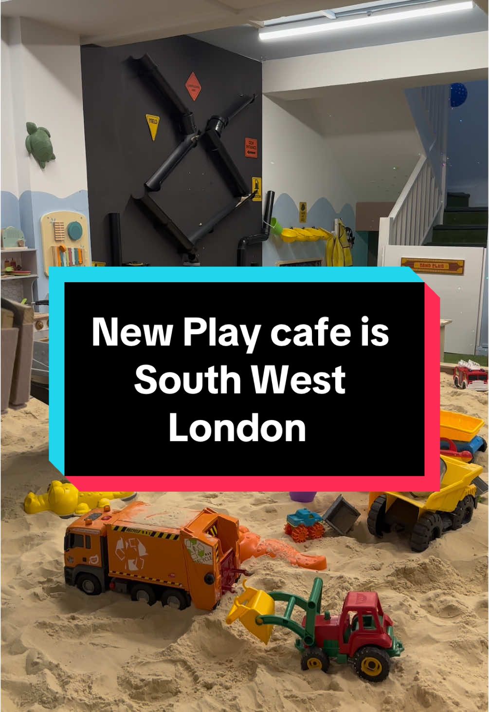A New Play Café Has Arrived in South West London! 🎉 @sand_club_sw  This fantastic café features two play areas: Upstairs: A small, cozy space designed for under-2s, which is FREE to use when you purchase a drink and cake. Downstairs (The Main Event): A giant, super clean sandpit designed for children aged 1-6. It’s packed with fun features, including wall-mounted tubes, a toy kitchen, a slide, and tons of diggers! Beyond the sandpit, little ones can enjoy a dress-up area, a reading nook, and a pretend ice cream shop. Jamie, the owner, is absolutely lovely! She made us feel so welcome from start to finish and even remembered all the kids’ names, engaging with them throughout the session. To top it off, she turned the lights down at the end for a mini disco—such a fun touch! Each child also gets a play passport to collect stamps on every visit, and after six visits, they receive a special treat—just like a coffee reward card! The café has three very clean toilets, all stocked with emergency essentials in case you need them. A wonderful spot for little ones to play, explore, and have fun and very manageable with two under 5  📍138 Garratt Lane, Wandsworth SW18 4EE ⏰ Sun - Mon closed Tues 💴 £8.50 per child (included 1 adult). Under 1s FREE. ⏲️ sessions 90mins 🎟️ book online walk ins if available  🚆♿️ Earlsfield 🚗Southside shopping centre/Sainsburys car park (5-10 minutes walk away) . . . #coolthingsfortinylondoners #londonplaycafe #southwestlondon #londonwithkids #familyfriendly #toddlerfun  #indoorplay #LondonMums #ParentLife #DaysOutWithKids #ToddlerTime #MumLife #FunForKids #SandPlay #KidsCafe #LondonParents #LittleAdventurers #MiniExplorers #childfriendlycafe #playtimefun