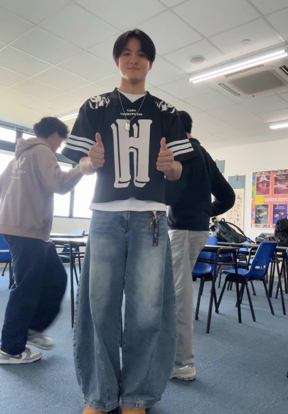 School OOTD  #fashiontiktok #clothing #fashion #outfits #menfashion #baggyjeans #fitcheck #OOTD #fashionbrand #mensfashion #sg #sgtiktok #tiktoksg 