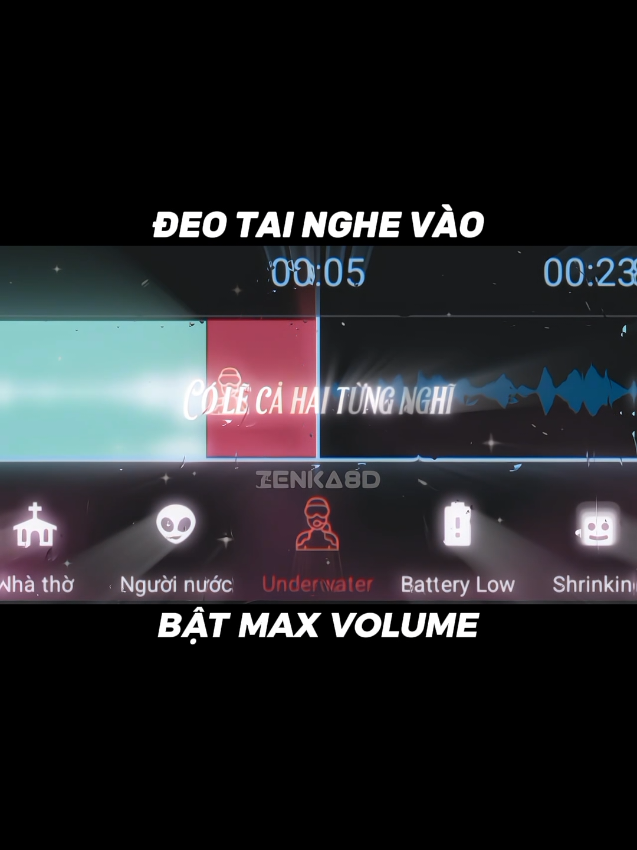 có lẽ cả hai từng nghĩ tình yêu chẳng khó ... ! #zenka8d #xuhuong #nhachaymoingay 