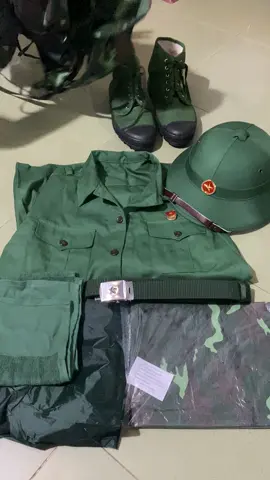 Chỗ các bạn nhận đồ hết chưa?  #xuhuong #xuhuongtiktok #nvqs #bộđội 