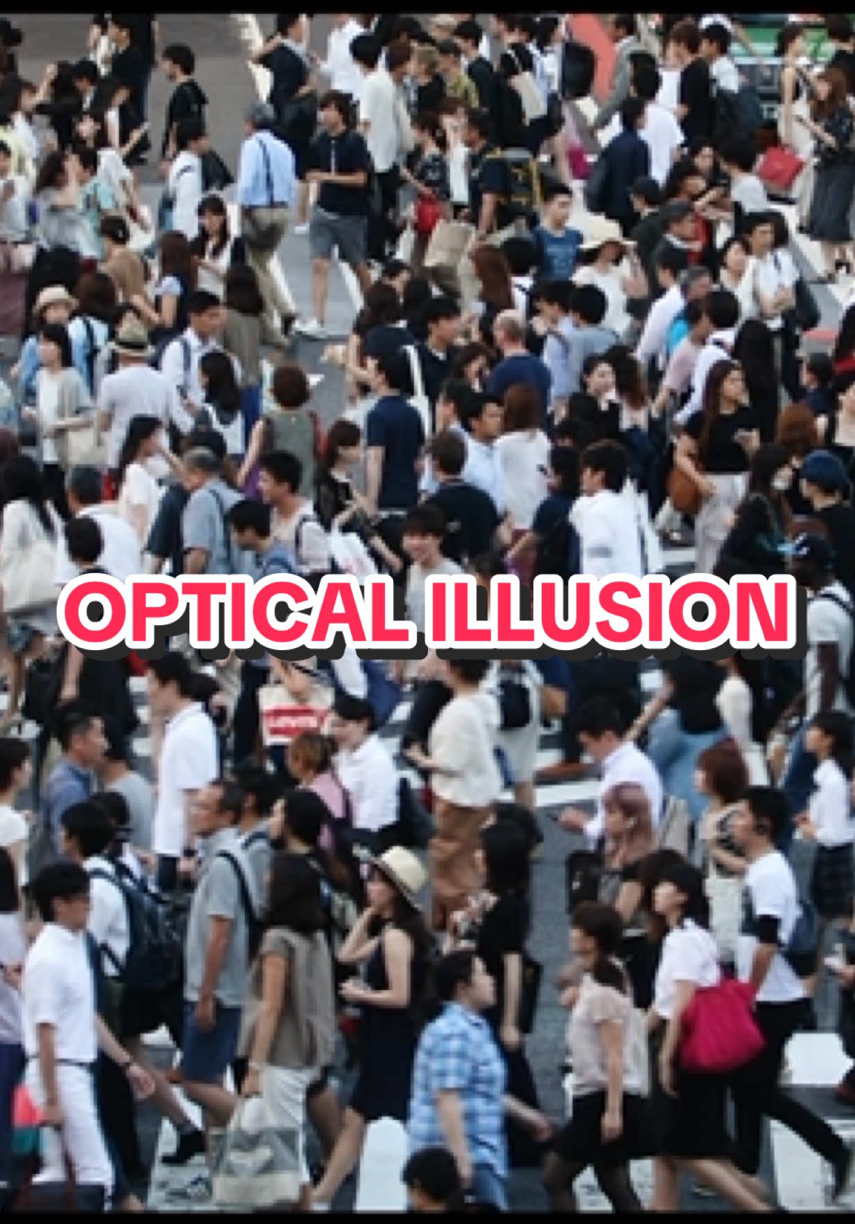 Trippy #japan #tokyo #opticalillusion 