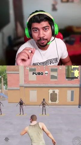 PUBG VS FREE FIRE 🤣 #pubgmobile #bgmi