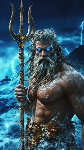 With eyes glowing like lightning, Poseidon emerges from the storm, wielding his legendary trident as the seas rage around him. His unstoppable power commands the waves, shaping the destiny of those who dare challenge him. This stunning live wallpaper is a must-have for fantasy fans, bringing the might of the ocean to your screen! ⚡🌊🔥 #livewallpaper #4klivewallpaper #poseidon #hero #ocean #storm #stormbringer #thunderbolts #rage #mysticalcreature #fantasyart #fyp 