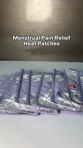 Paparating na period? Worry no more, use Menstrual Pain Relief Heat Patches/Warm Patches🥰 goodbye masakit na puson ka talaga dito!💜 #menstrualpainrelief🙂 #warmpatch #periodcrampreleif #fyp 
