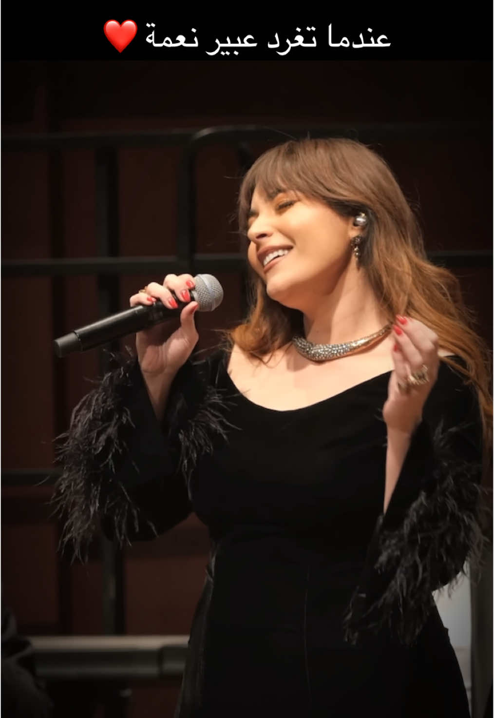 عندنا تغرد عبير نعمة ❤️❤️🎵 #عبير_نعمة #اكسبلور #فيروز #ياطير #abeer_nehme #abeernehme #explore 