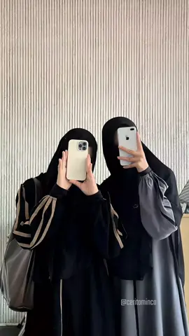 Abaya date with bestie ♡ #fypシ #abayagirls #JelajahRomantis #outfitinspo 