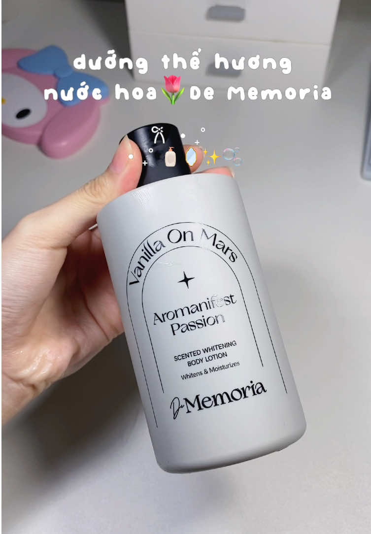 Nó thơm mê mẩn🫶🏻🧴🫧 #viral #reviewmypham #goclamdep  #dememoria #bodylotion #xhtiktok 