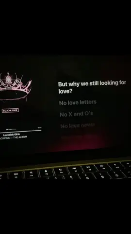 #lyrics #applemusic #lyricsvideo #lovesickgirls #blackpink 