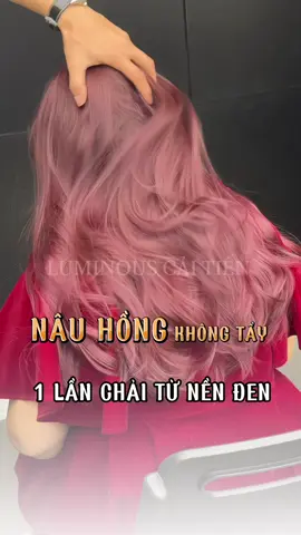 Nâu hồng không tẩy #nauhong #T_aroma #ánh_sắc_đẹp_lạ #mềm_mượt_vượt_trội #dtd_holdings #xuhuongmaunhuom #maunhuomdep 