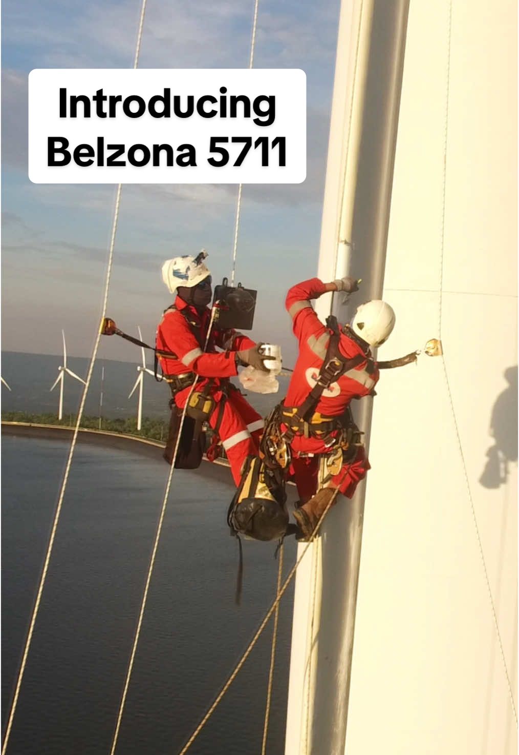 Introducing Belzona 5711 for the repair and rebuild of damaged wind turbine blades, minimising downtime and providing long-lasting protection.    Conveniently packaged in a cartridge, it is ideal for rope access applications, cures quickly and is easy to contour for a smooth, durable finish.   #Belzona #WindTurbine #WindIndustry #TurbineRepair #LeadingEdgeErosion #Video #Reels #BladeRepair #WindEnergy #belzonait #Belzona5711 #engineering #TurbineMaintenance #Repair #Maintenance #innovation #technology #STEM 