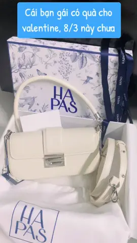 Quà cho bạn gái 1 người nhận 2 người vui 🫶#hapas#tuixach#tuixinh #quatangnguoiyeu#valentinegift