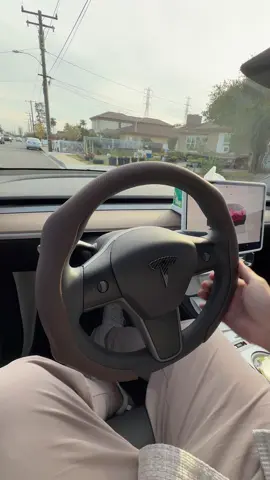 Nappa leather steering wheel cover instantly upgrades the interior of your car, making your car more luxurious. You deserve to have one! #car #truck #steeringwheel #steeringwheelcover #carproducts #carupgrade #caraccessories #tiktokshoploveatfirstfind 