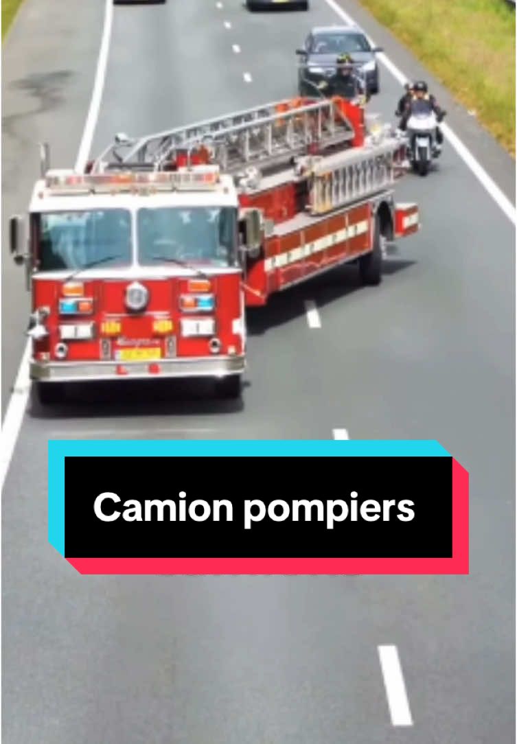 🚒 Pourquoi ce camion de pompiers a-t-il deux conducteurs ? #pompiers #camion #transport #lesaviezvous #pourtoi #fyp 