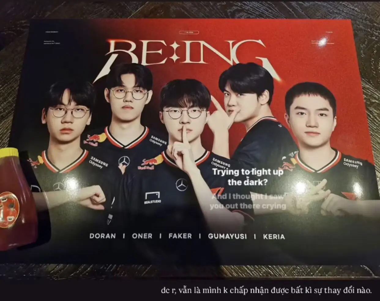 vì mình là mình, mình muốn thấy họ. #faker #gumayusi #keria #oner #doran