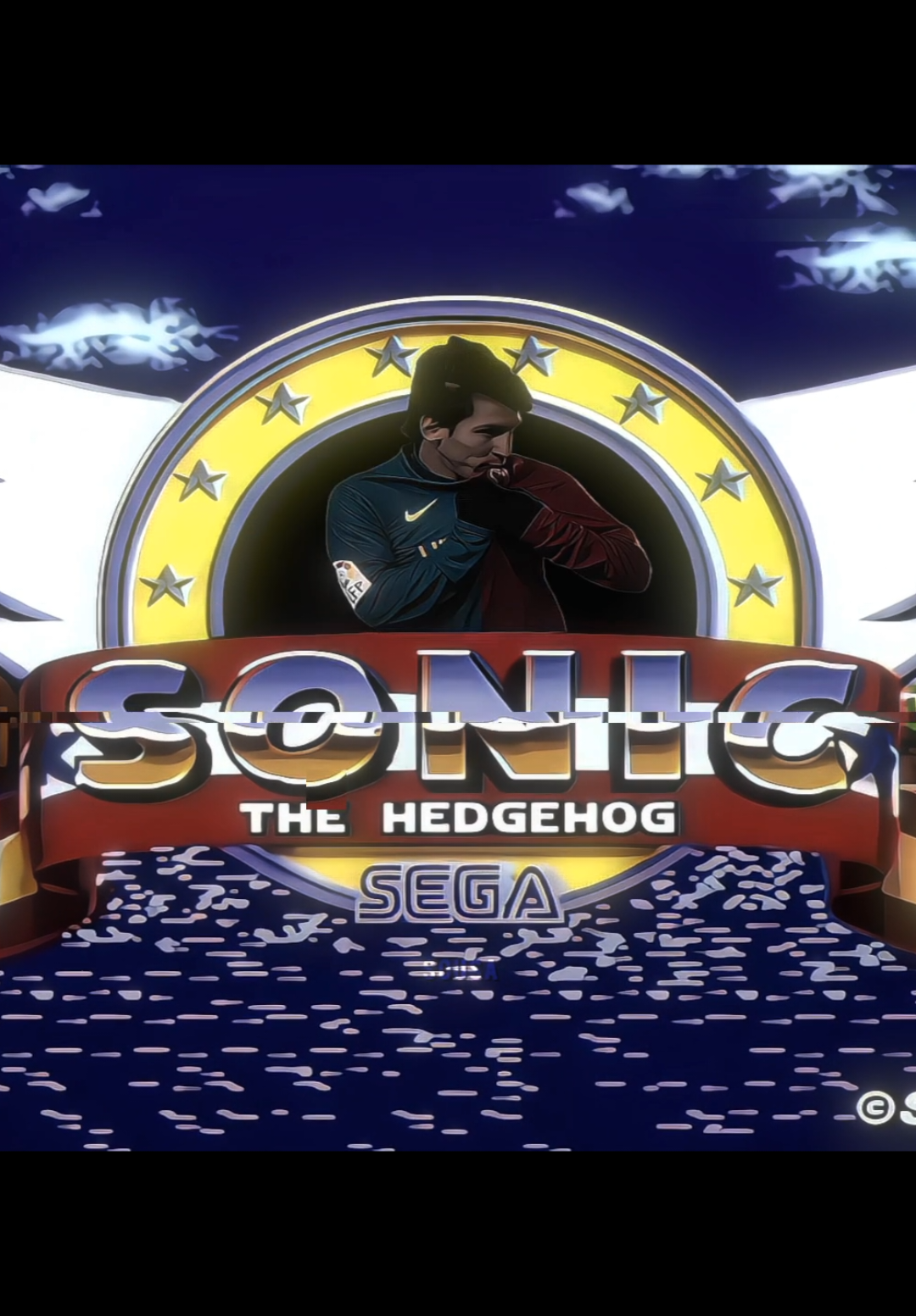 Sega x Messi | #messi #football #edit #fyp 